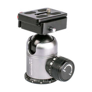 Silver Bh35 Ball Head From Varavon Has A 35Mm Ball Diameter. It Can Hold Up To 17.6 Lb And Has A 360 Pan Angle.
