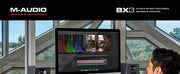 M-Audio BX3 - 120-Watt Powered Desktop Computer Speakers / Studio Monitors for Gaming, Music Production, Live Streaming and Podcasting (Pair)