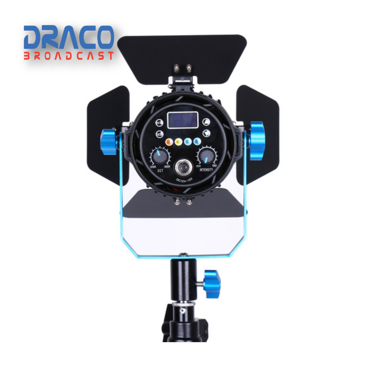 Dracast Boltray Plus 600 Daylight 3 Light Kit with Dual NP-F Battery Plates and Injection Molded Travel Case