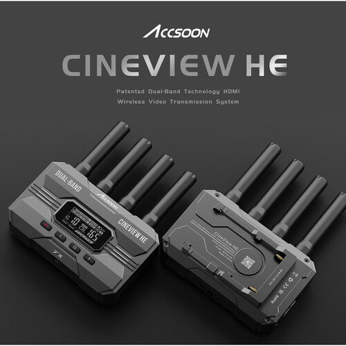 ACCSOON WIT04-HE CINEVIEW HE WIRELESS VIDEO TRANSMISSION SYSTEM