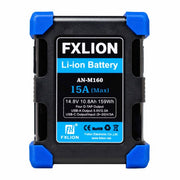 Fxlion AN-M160 High Power Square Battery - 14.8V / 159Wh Gold-Mount Battery