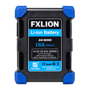 Fxlion AN-M300 High Power Square Battery - 14.8V / 300Wh Gold-Mount Battery