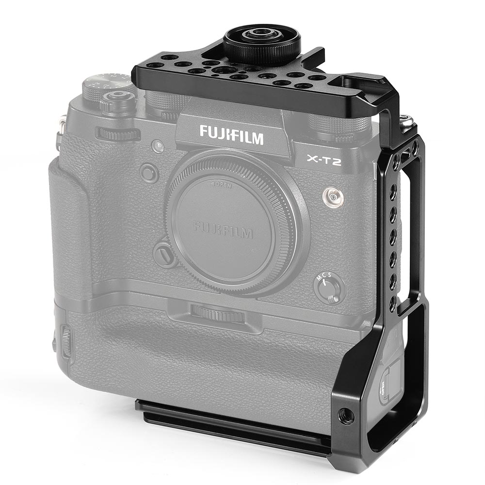 SmallRig L-Bracket Half Cage for Fujifilm X-T2/X-T3 Camera with Battery Grip 2282