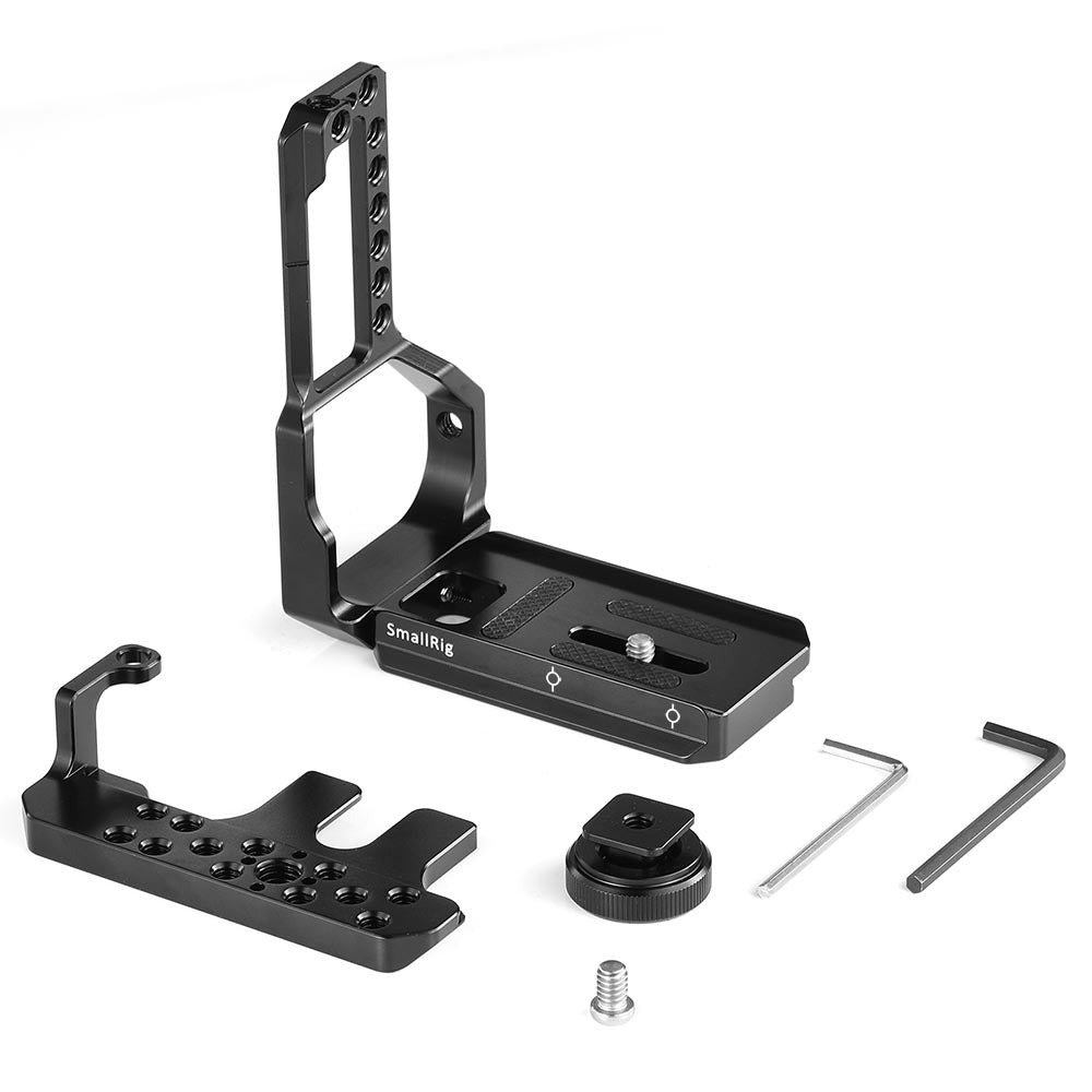 SmallRig L-Bracket Half Cage for Fujifilm X-T2/X-T3 Camera with Battery Grip 2282