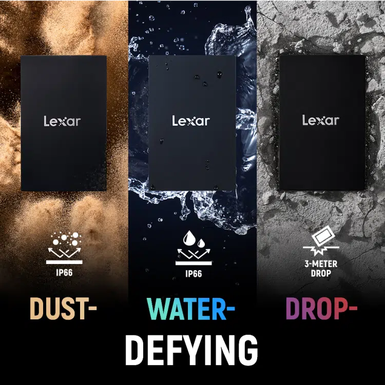 Lexar 2TB ARMOR 700 USB 3.2 Gen 2x2 Portable SSD