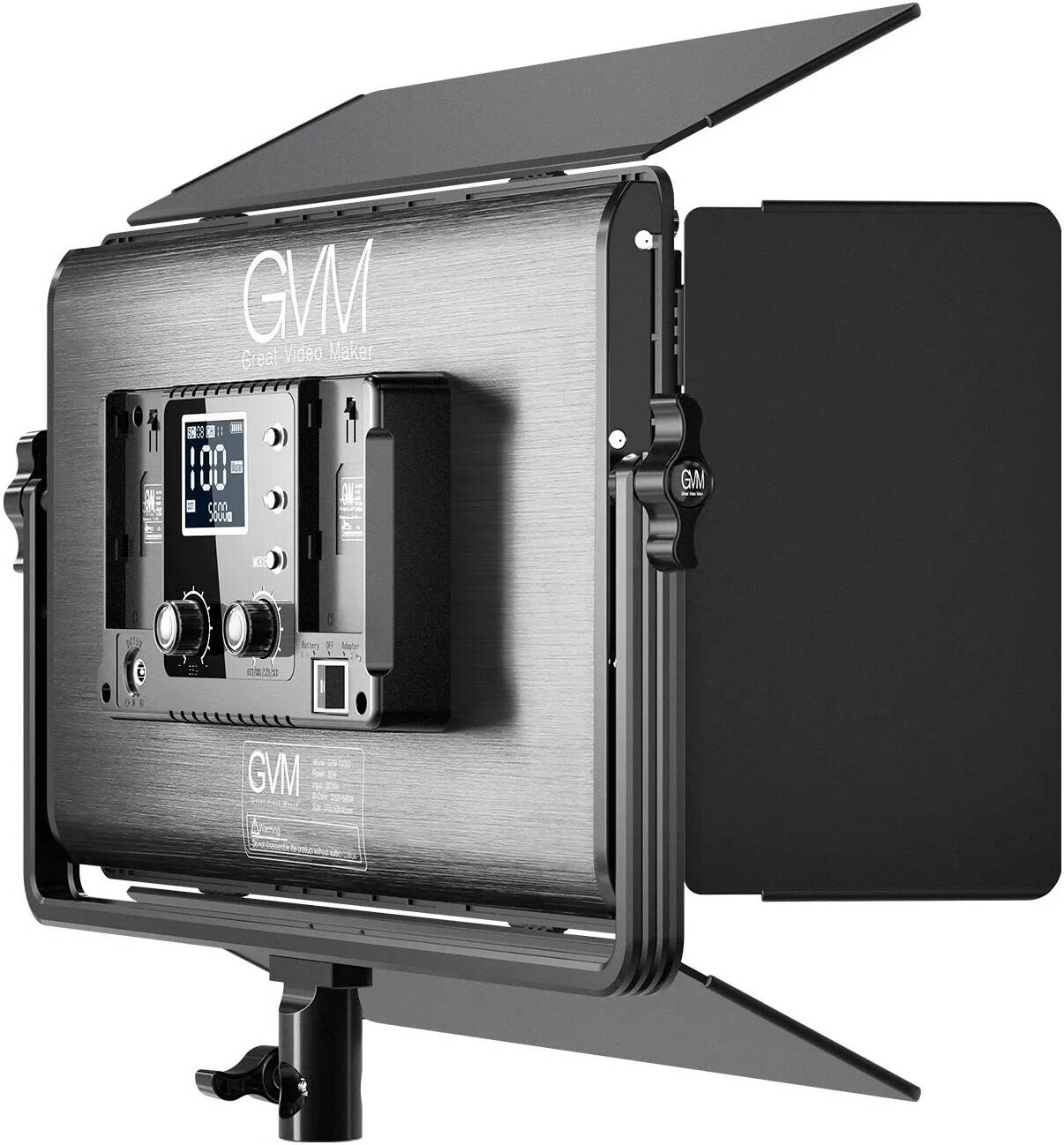 GVM-1500D 75W Powerful Bi-color and RGB Video Panel Light