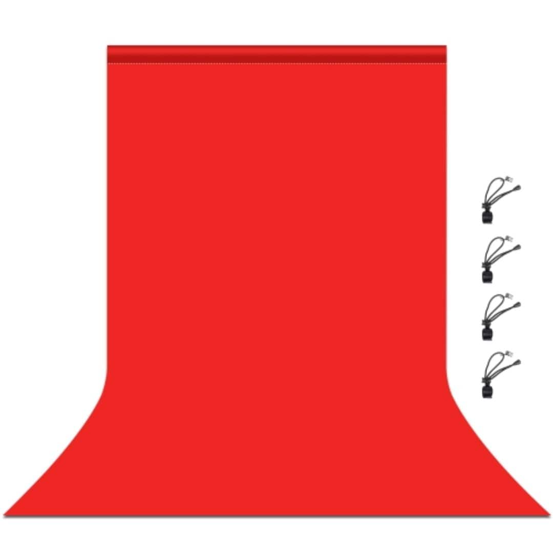 PULUZ 3m x 6m Photography Background Thickness Photo Studio Background Cloth Backdrop(Red)