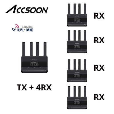 Accsoon CineView Quad WIT04-QS-1TX+4RX