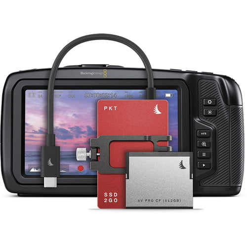 Angelbird 1.512TB Match Pack for Blackmagic Pocket Cinema Camera 6K (Red)