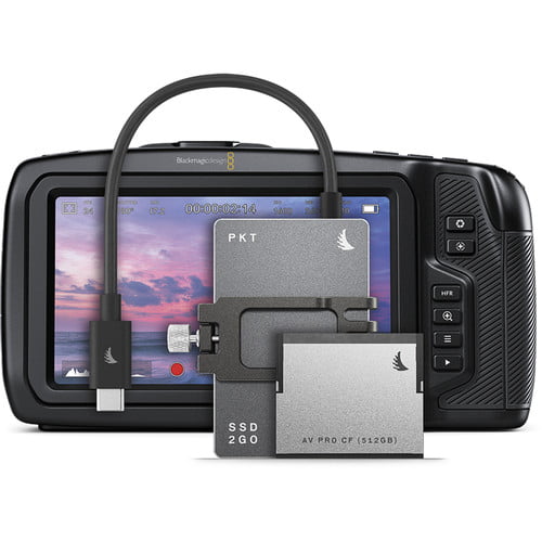 Angelbird 1.512TB Match Pack for Blackmagic Pocket Cinema Camera 6K (Graphite Gray)