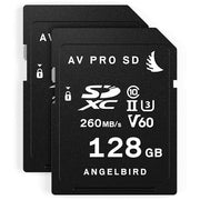 Angelbird 128GB AV Pro MK2 UHS-II SDXC Memory Card (2-Pack)
