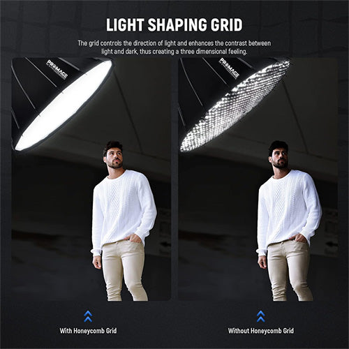 PROMAGE PM-USG41 105cm Quick Folding Umbrella Softbox With Grid