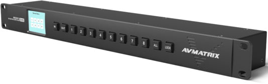 AV Matrix MSS0811 Matrix Switcher 8X8 SDI