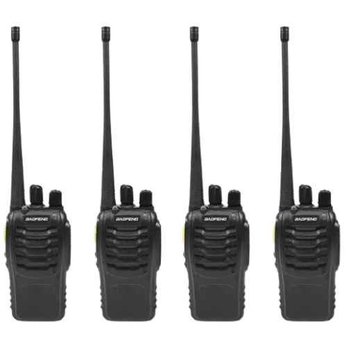 BAOFENG 888SD (4 Units Rental) Portable Radio Station - 2 Days