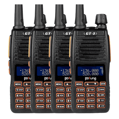 BAOFENG GT-5 (1 - 20 Set) 5W Dual Band Radio - 4S