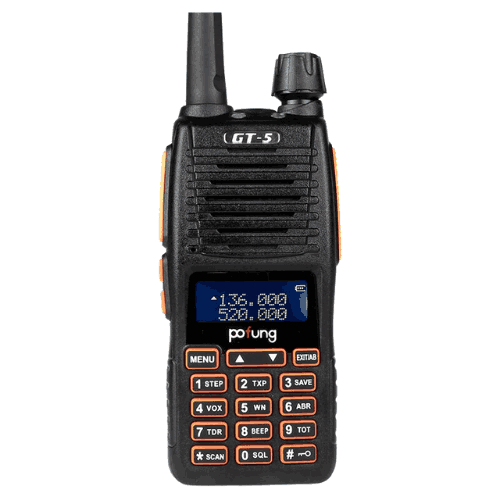 BAOFENG GT-5 (1 - 20 Set) 5W Dual Band Radio - 1S