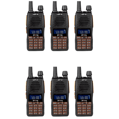 BAOFENG GT-5 (6 Sets Rental) 5W Dual Band Radio - 5 Days