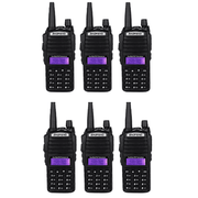 BAOFENG UV-82 (6 Sets Rental) 5W Handheld Dual Band Radio - 1 Day