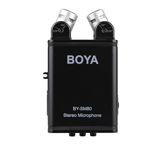 Boya Stereo Condenser Microphone BY-SM80