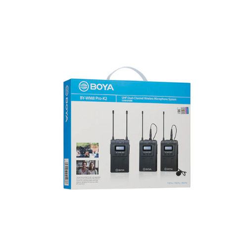 BOYA BY-WM8-PRO K2 UHF Wireless Microphone
