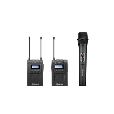 BOYA BY-WM8 PRO-K4 UHF Dual-Channel Wireless Microphone System