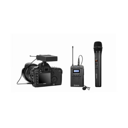 BOYA BY-WM8 PRO-K4 UHF Dual-Channel Wireless Microphone System