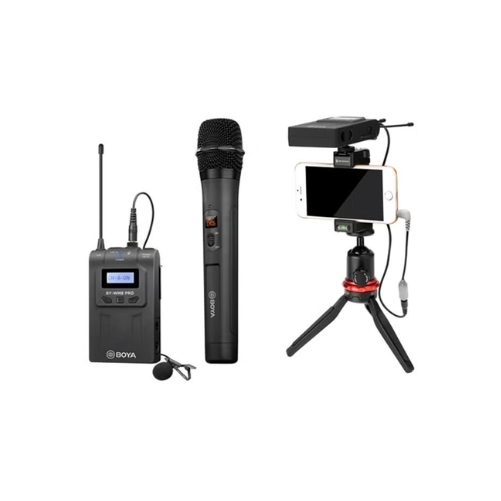 BOYA BY-WM8 PRO-K4 UHF Dual-Channel Wireless Microphone System