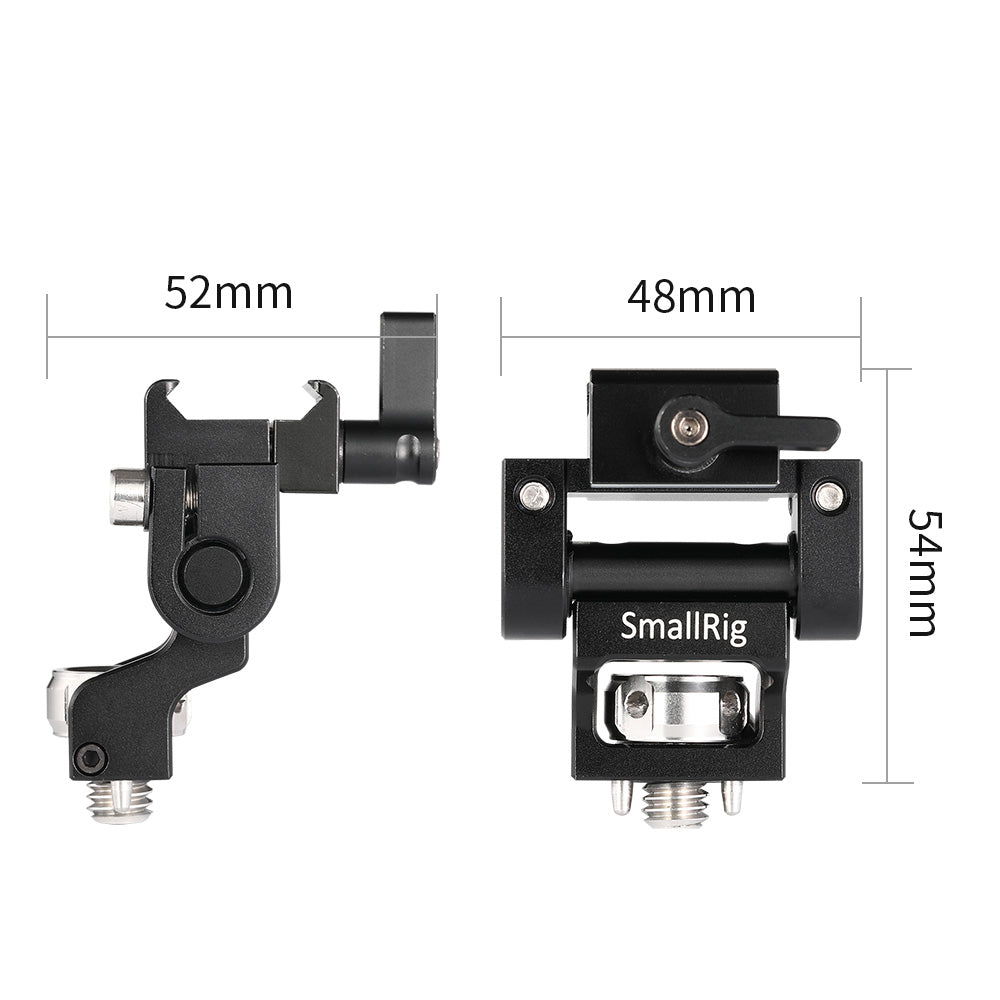 Smallrig Monitor Mount With Nato Clamp And Arri Locating Pins Bse2256