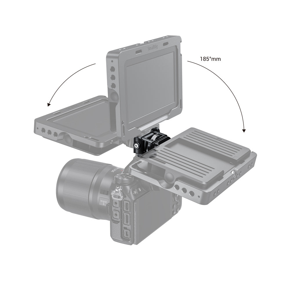 SmallRig Swivel and Tilt Monitor Mount with Nato Clamp Both Sides  BSE2385