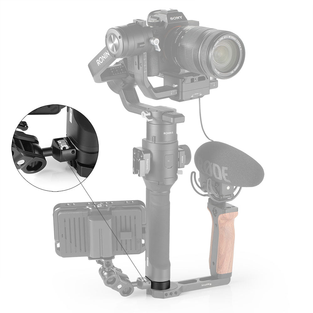 SmallRig Heli-coil Insert Protection mounting Plate for DJI Ronin S and Ronin-SC 2263