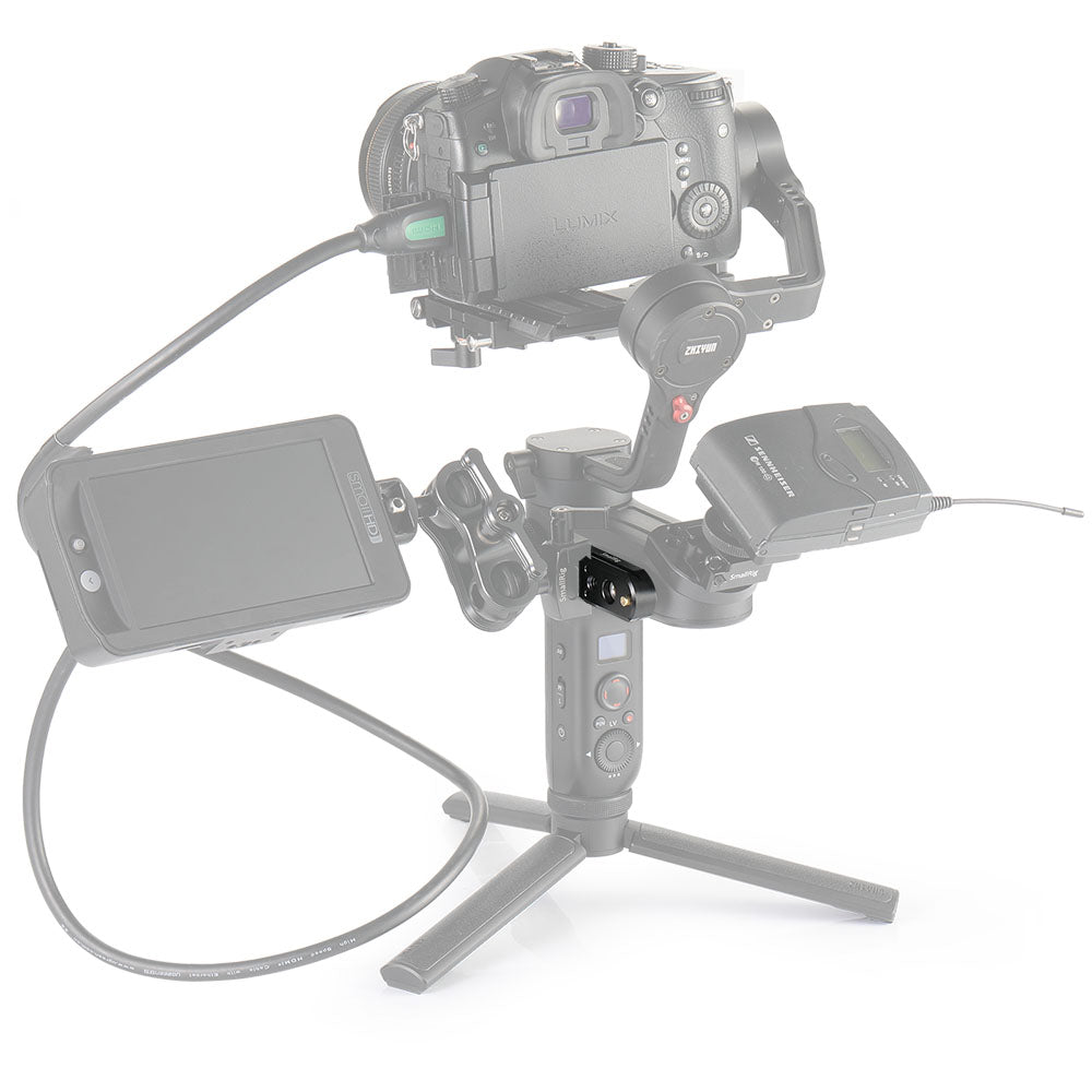 SmallRig Side Mounting Plate with Rosette for Zhiyun Weebill LAB Gimbal and CRANE 3 2273