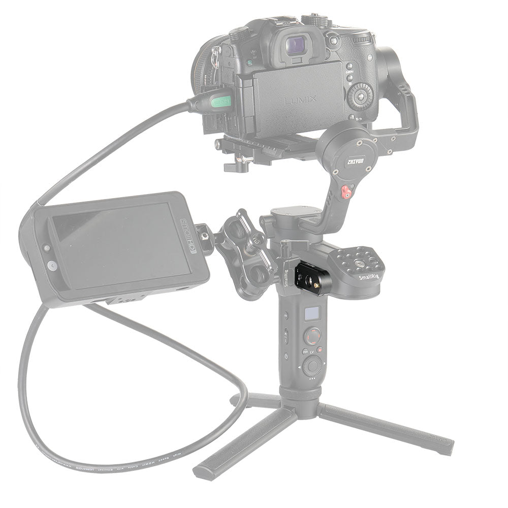 SmallRig Side Mounting Plate with Rosette for Zhiyun Weebill LAB Gimbal and CRANE 3 2273