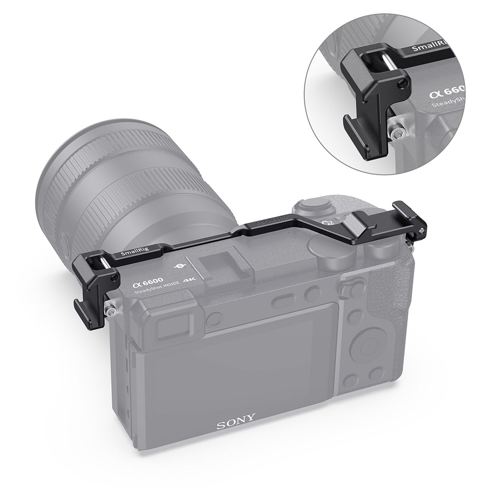 Smallrig Shoe Mount Relocation Plate For Sony A6600 Camera Buc2498