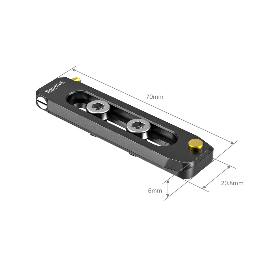 Smallrig Low-Profile Nato Rail 70Mm Bun2483