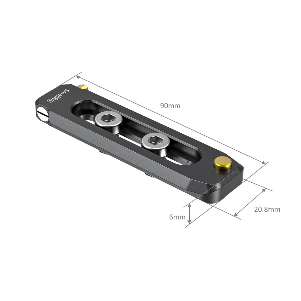 Smallrig Low-Profile Nato Rail 90Mm Bun2484
