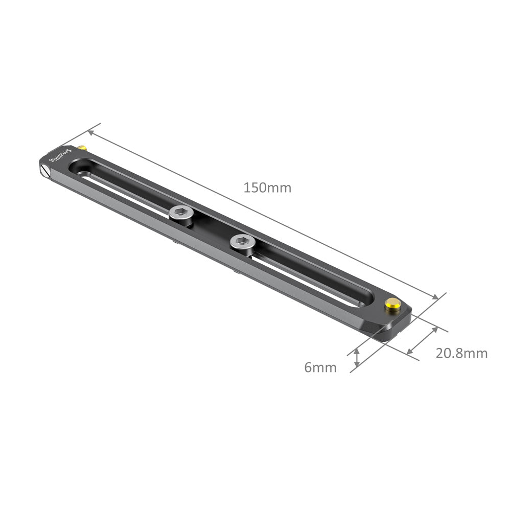 Smallrig Low-Profile Nato Rail 150Mm Bun2486