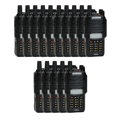 Baofeng UV-9R PLUS (1- 20 Set) 8W Radio Handheld Dual Band Portable Walkie Talkies With Earpiece - 15S