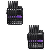 BAOFENG UV-82 (1 - 20 Set) 5W Radio Handheld Dual Band Portable Walkie Talkies With Earpiece - 10S