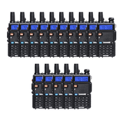 BAOFENG UV-5R (1 - 20 Set) Dual Band (VHF/UHF) Analog Portable Two-Way Radio - 15S
