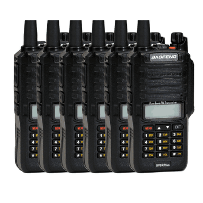 Baofeng UV-9R PLUS (1- 20 Set) 8W Radio Handheld Dual Band Portable Walkie Talkies With Earpiece - 6S