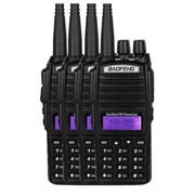 BAOFENG UV-82 (1 - 20 Set) 5W Radio Handheld Dual Band Portable Walkie Talkies With Earpiece - 4S