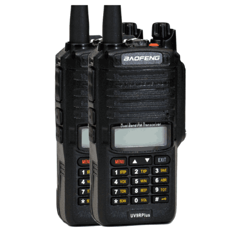 Baofeng UV-9R PLUS (1- 20 Set) 8W Radio Handheld Dual Band Portable Walkie Talkies With Earpiece - 2S