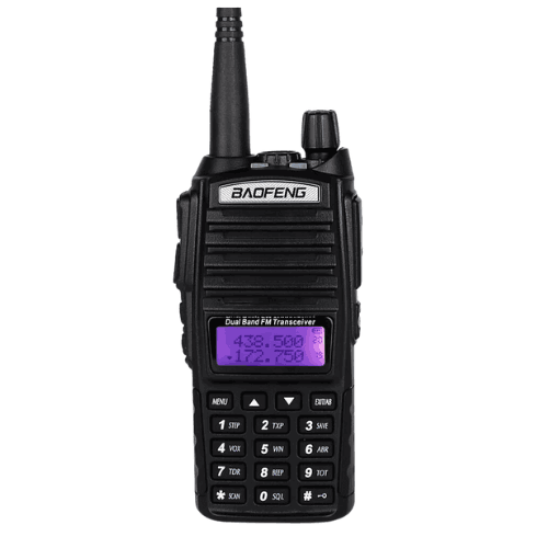 BAOFENG UV-82 (1 - 20 Set) 5W Radio Handheld Dual Band Portable Walkie Talkies With Earpiece - 1S