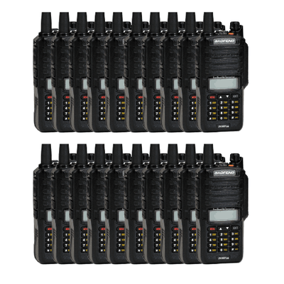 Baofeng UV-9R PLUS (1- 20 Set) 8W Radio Handheld Dual Band Portable Walkie Talkies With Earpiece - 20S
