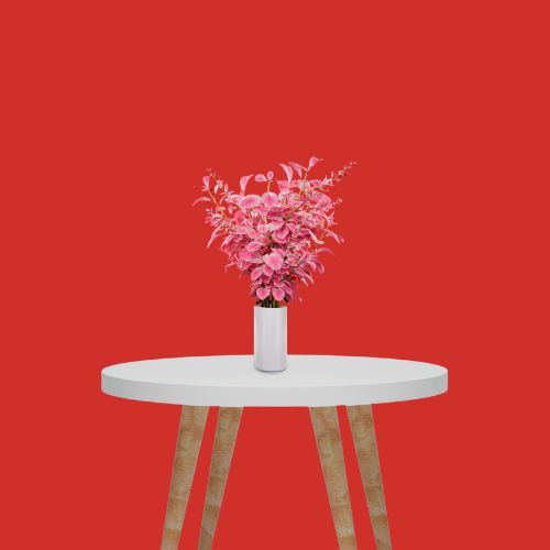 PROMAGE Seamless Multi-Color Background Paper (2.72 m x 11 m) - Begonia Red (PM-PB191)