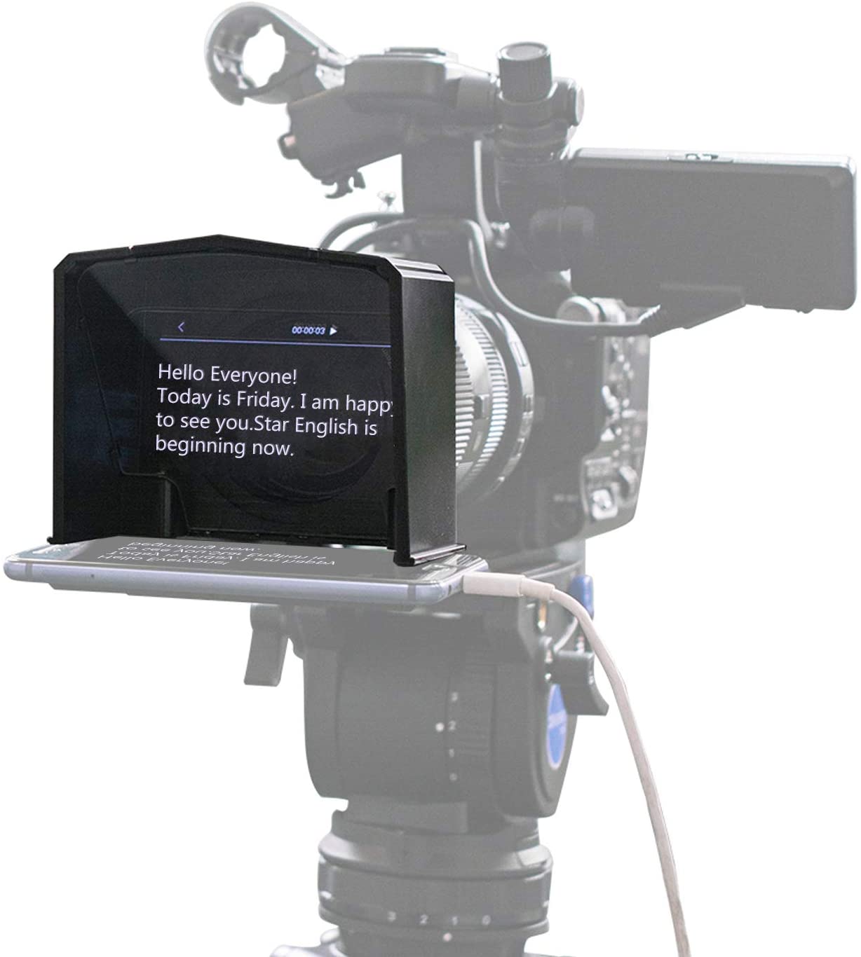 Desview T1 Smartphone Teleprompter with Remote Control