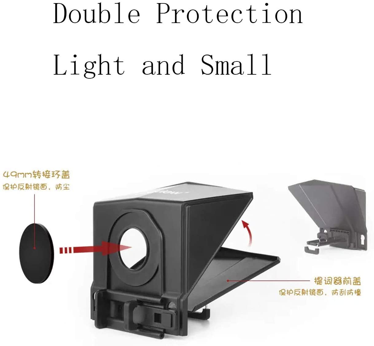 Desview T2 Teleprompter for Smartphone and Pad