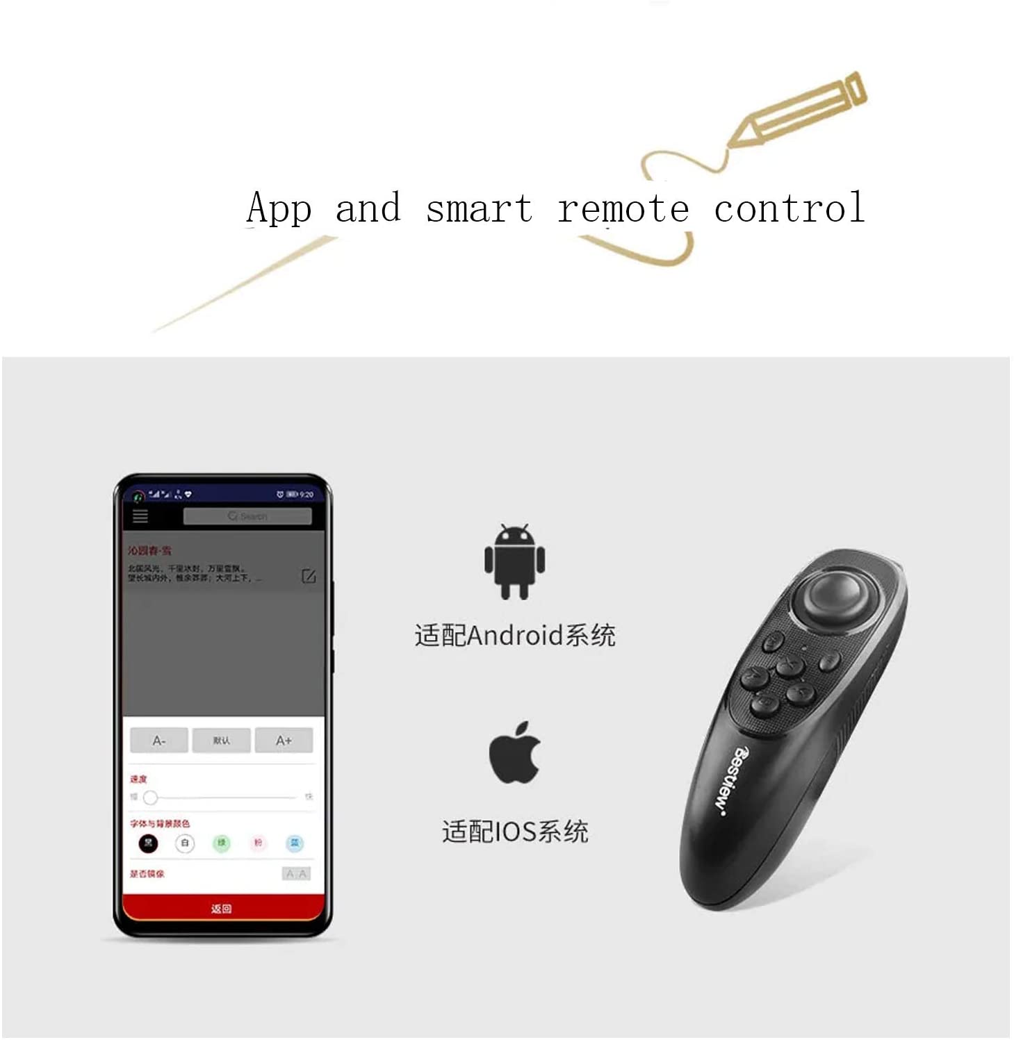 Desview T2 Teleprompter for Smartphone and Pad