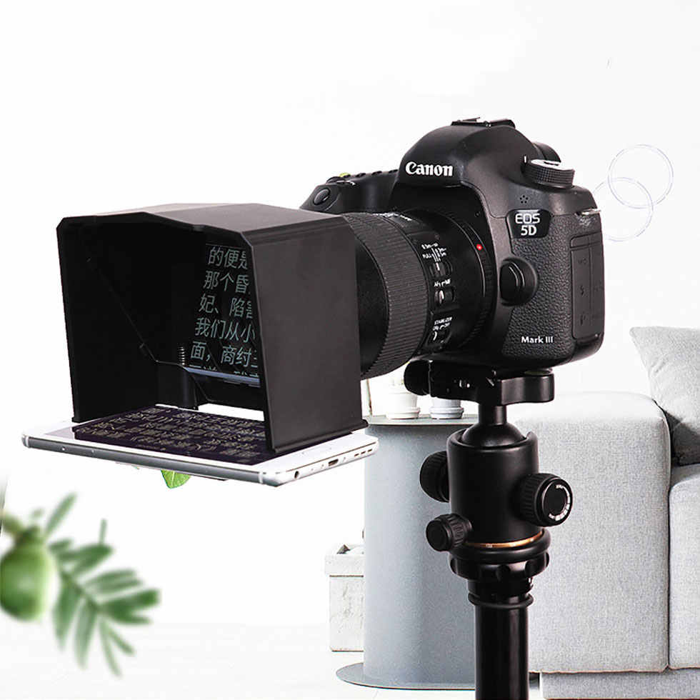 Desview T2 Teleprompter for Smartphone and Pad
