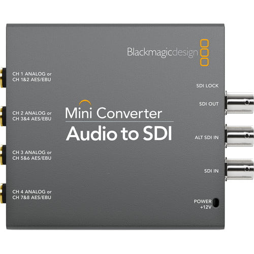 Blackmagic Design Audio to SDI Mini Converter CONVMCAUDS2
